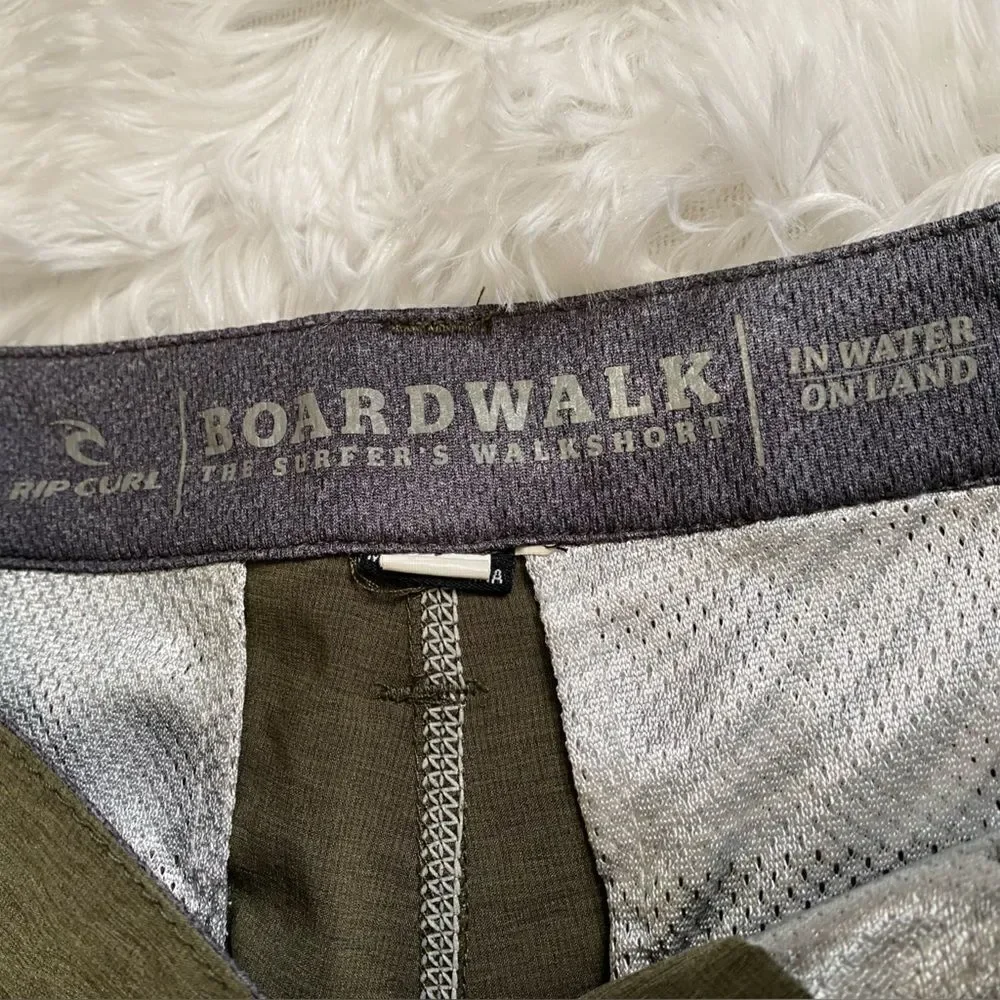 Rip‎ Curl Board Shorts Swim Green Mens Size 25